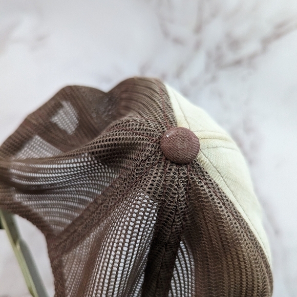 Hooey Trucker Hat Snap Back Mesh Brown White Original Classic O Embroide… - Picture 5 of 9